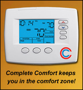 Thermostat Controls-Complete Comfort Heating Cooling-Macomb, MI